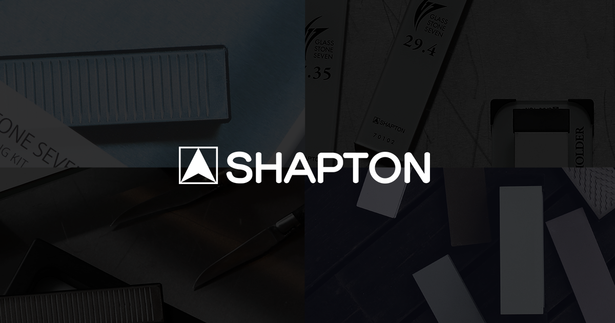 Shapton GlassStone Seven (GS7) Knife Sharpening Kit